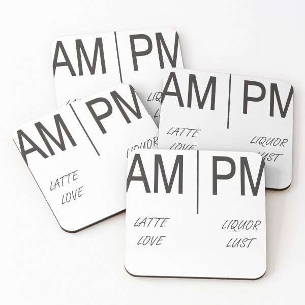 Item preview, AM Coffee | AP Liquor designed and sold by Aceofspace3000.