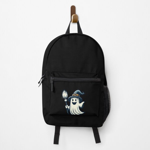 Item preview, Funny Witch Ghost Witches Broom Vintage Art Style designed and sold by LuminOrb.