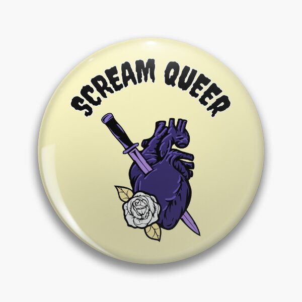 Item preview, Scream Queer - Horror - Pride - Enbian designed and sold by finalnbi.