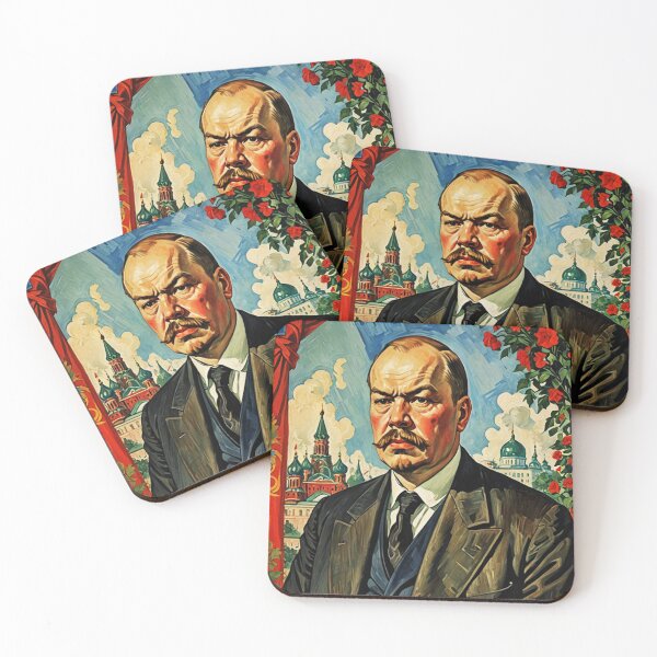 Item preview, Lenin Portrait designed and sold by ArtHistoryPrint.