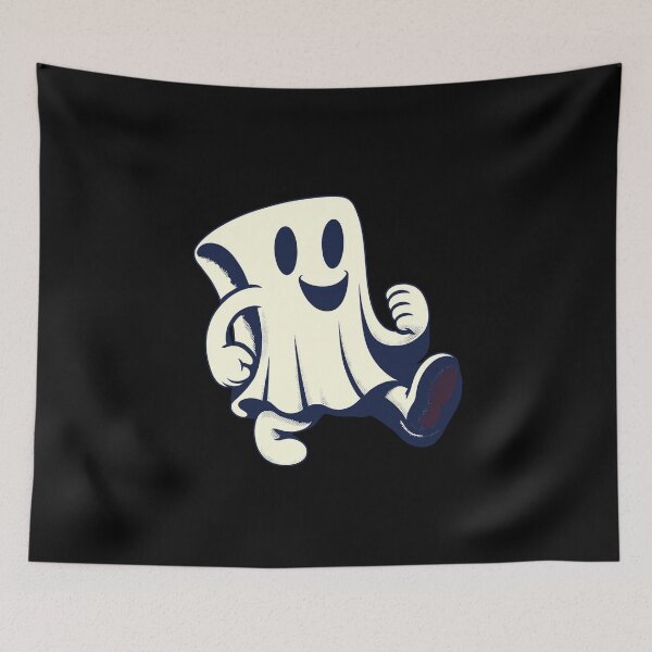 Item preview, Funny Vintage Ghost Retro Art Style Halloween designed and sold by LuminOrb.