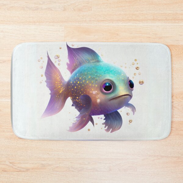 Item preview, Sparkling Fantasy Fish designed and sold by Sillytoe.