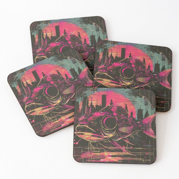 Item preview, Cyberpunk Underwater World designed and sold by WaveVisions.