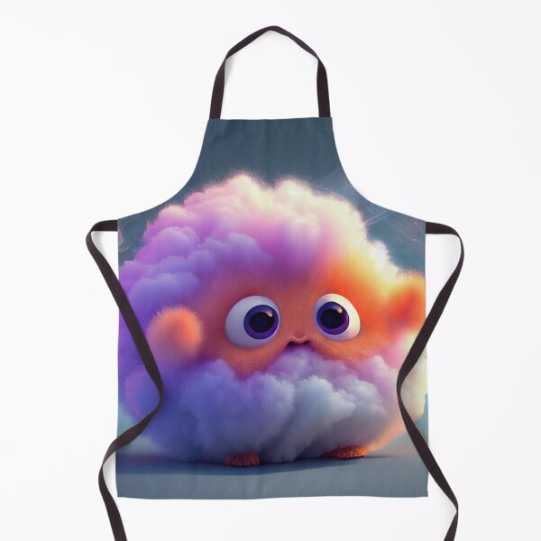 Item preview, Fluffy Cloud Creature designed and sold by Sillytoe.