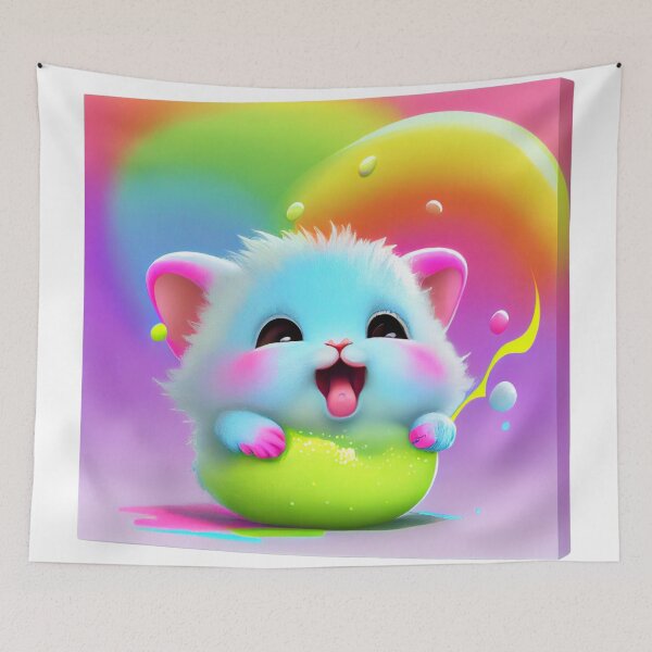 Item preview, Joyful Chibi Creature designed and sold by Sillytoe.