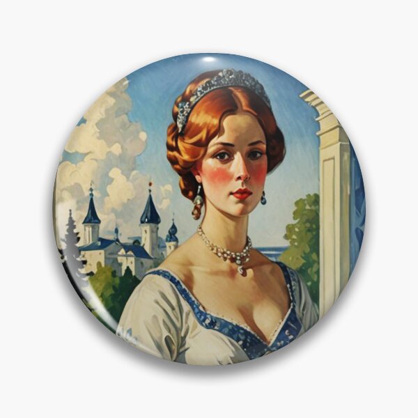 Item preview, Russian Elegant Lady designed and sold by ArtHistoryPrint.