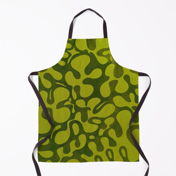 Item preview, olive green amorphic shapes designed and sold by Valentina-V.