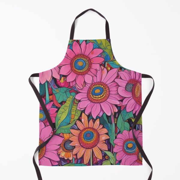 Item preview, Pink sunflowers designed and sold by GasconyPassion.