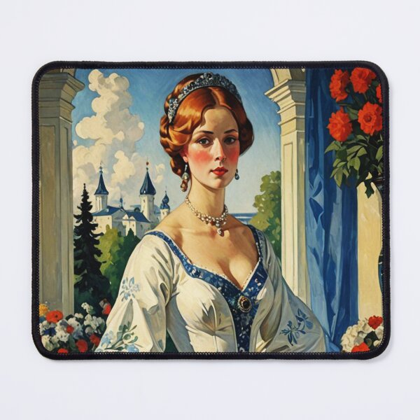Item preview, Russian Elegant Lady designed and sold by ArtHistoryPrint.