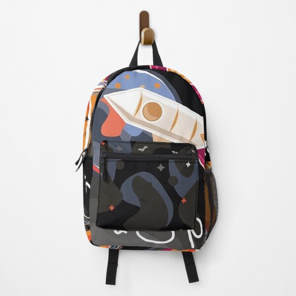 Item preview, Cartoon space ship universe and planets designed and sold by kajabrines.
