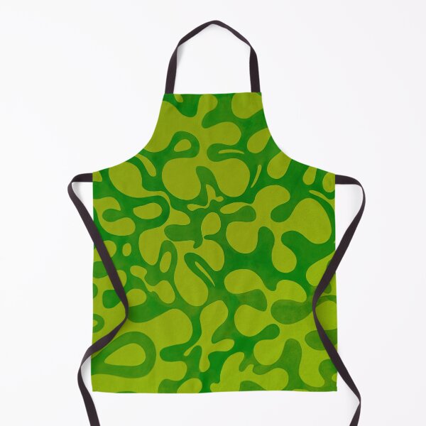 Item preview, apple green amorphic shapes designed and sold by Valentina-V.