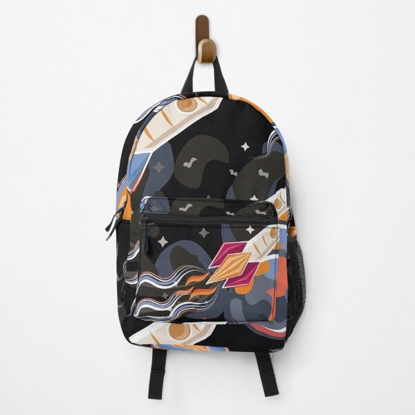 Item preview, Cute cartoon seamless pattern space ship and rocket designed and sold by kajabrines.