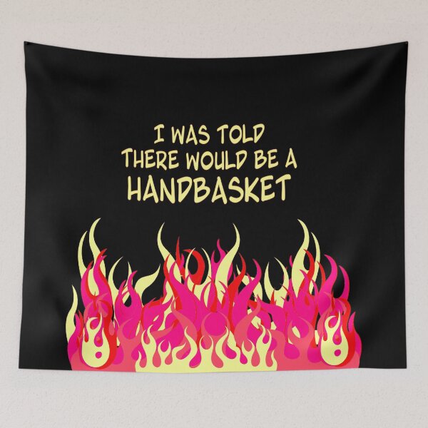Item preview, Hell in a Handbasket designed and sold by Corinne Alexa Jackson.