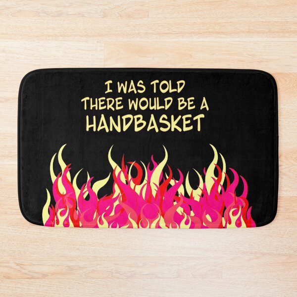 Item preview, Hell in a Handbasket designed and sold by Corinne Alexa Jackson.