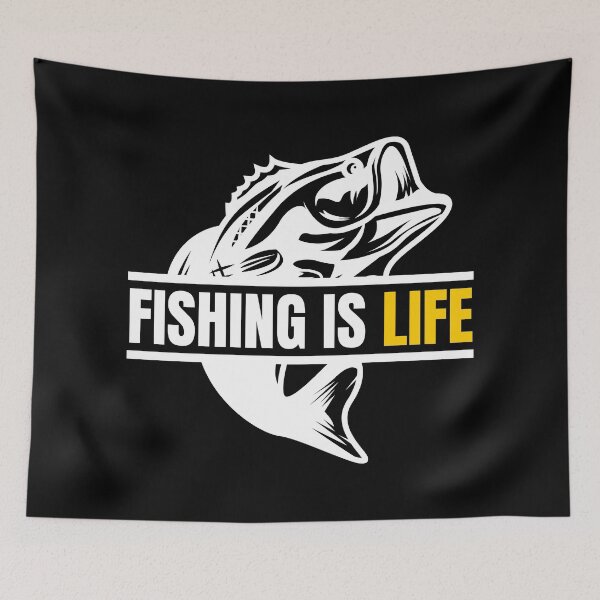 Item preview, Fishing Is Life designed and sold by Ink-Fusions.