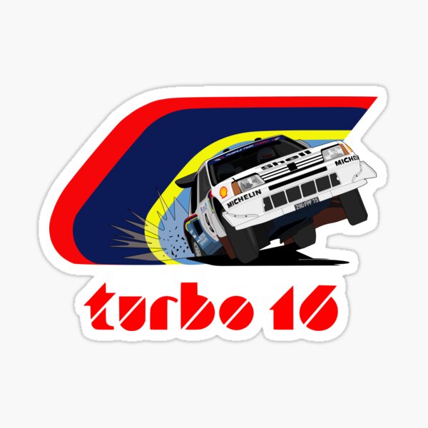 Item preview, 205 T16 E2 sideways designed and sold by purpletwinturbo.