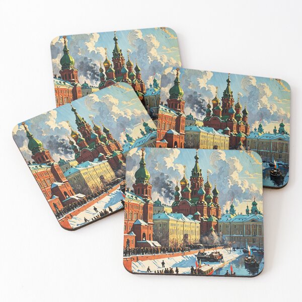 Item preview, Winter In St. Petersburg designed and sold by ArtHistoryPrint.