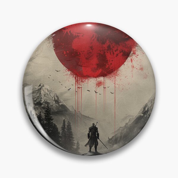 Item preview, Lone Warrior Under Red Sun designed and sold by KazyWeeb.