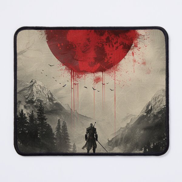 Item preview, Lone Warrior Under Red Sun designed and sold by KazyWeeb.