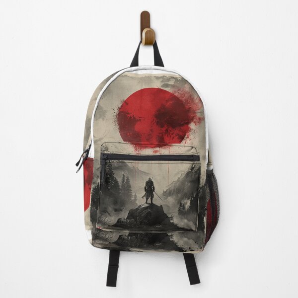 Item preview, Lone Warrior Under Red Sun designed and sold by KazyWeeb.