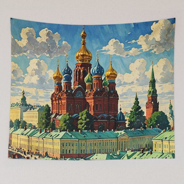 Item preview, Summer In St. Petersburg designed and sold by ArtHistoryPrint.