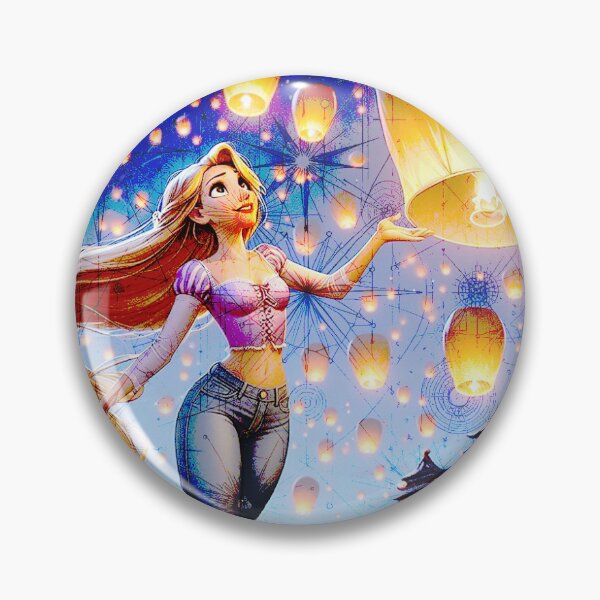 Item preview, "A Night of a Thousand Lights: Watercolor Floating Lanterns Design  designed and sold by choder61.