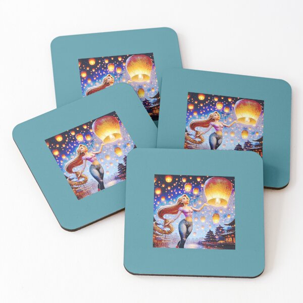 Item preview, "A Night of a Thousand Lights: Watercolor Floating Lanterns Design  designed and sold by choder61.