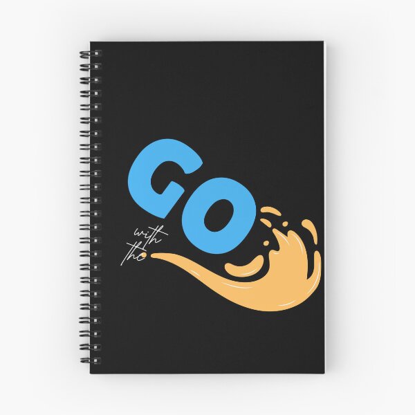 Item preview, Go with the Flow Design Quote designed and sold by PixelPrintPH.