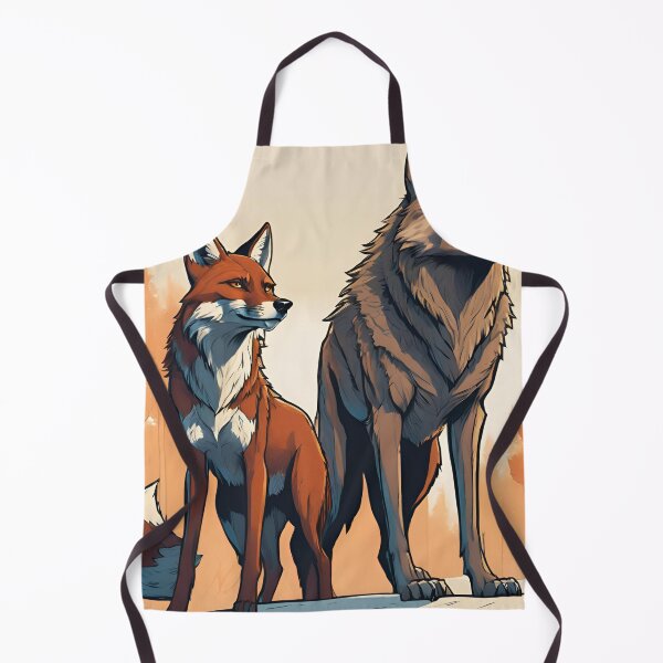 Item preview, A Fox and a Wolf: Companions in the Wilderness designed and sold by Aqmean.