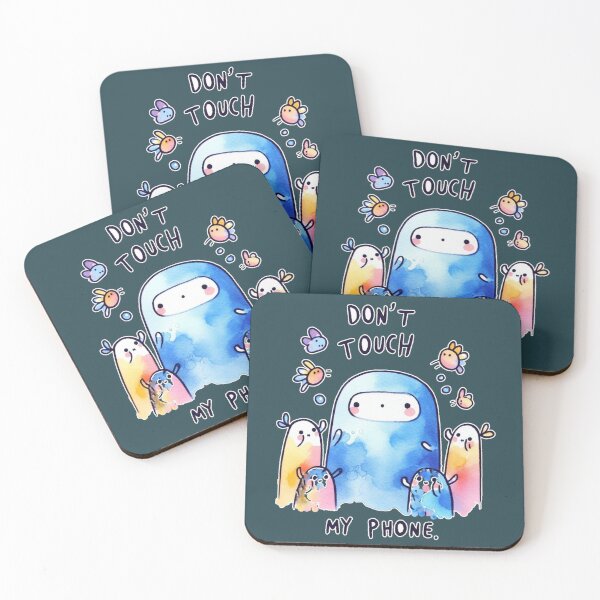 Item preview, Don't Touch My phone & Finger Funny warning designed and sold by Nanthanon.