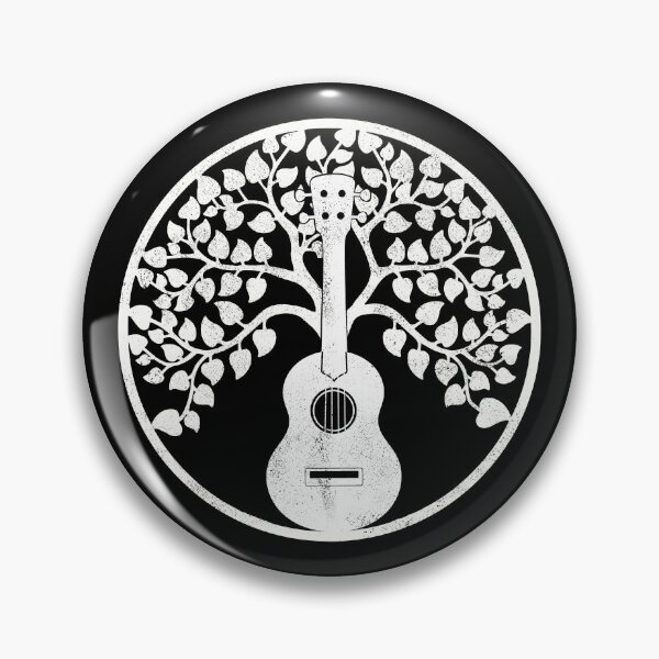 Item preview, Ukulele tree mandala designed and sold by UkeverseGifts.