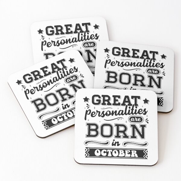 Item preview, Great Personalities Are Born In October  designed and sold by TheArtism.