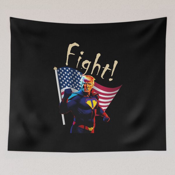 Item preview, Trump fight (superhero) 6 designed and sold by Warih.