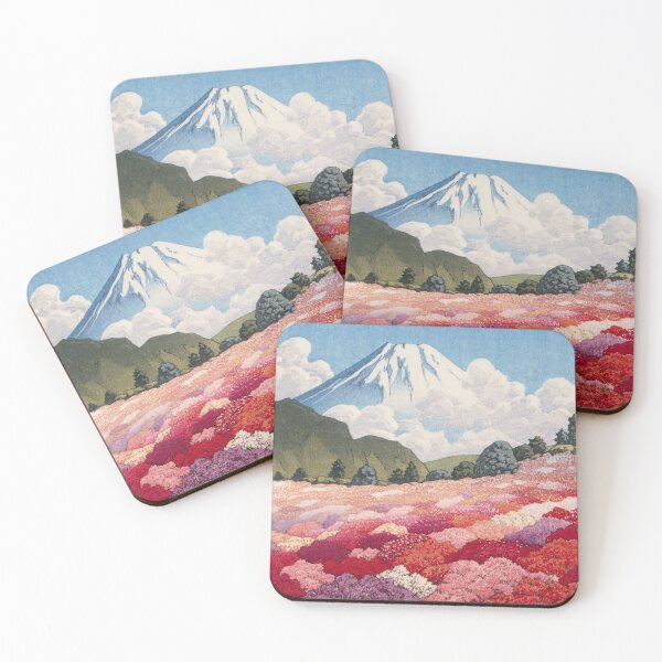 Item preview, Tsutsuji niwa yori Fuji o miru by Kawase Hasui Ukiyo-e Japanese Art designed and sold by tjj68.