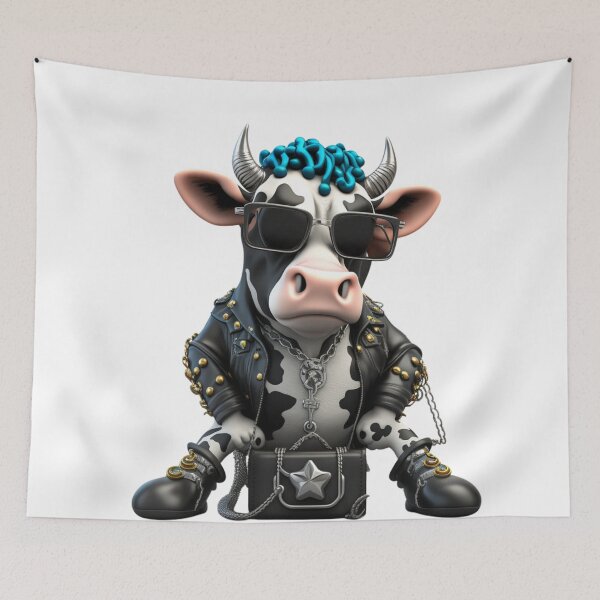 Item preview, Rockstar Cow designed and sold by Sillytoe.