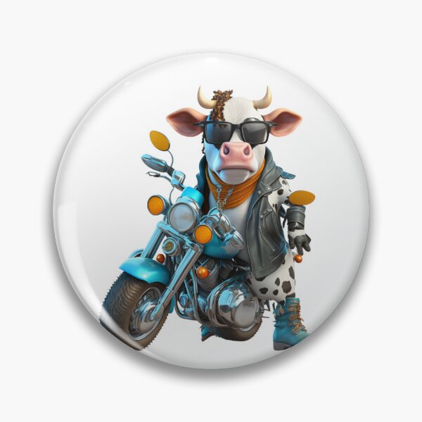 Item preview, Biker Cow Extraordinaire designed and sold by Sillytoe.