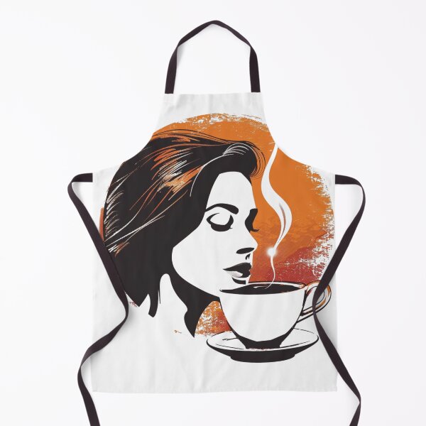 Item preview, Woman and Coffee designed and sold by KazyWeeb.