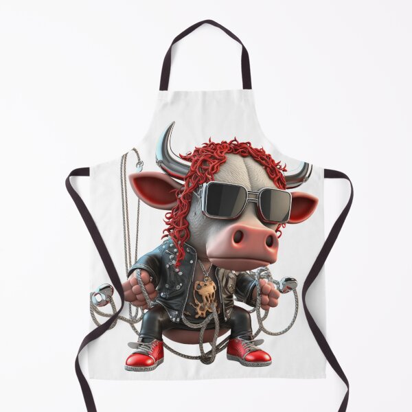 Item preview, Metallic Moo: Rocking the Stage designed and sold by Sillytoe.