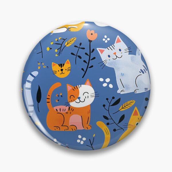 Item preview, The Cat Seamless designed and sold by SbosDigitalCute.