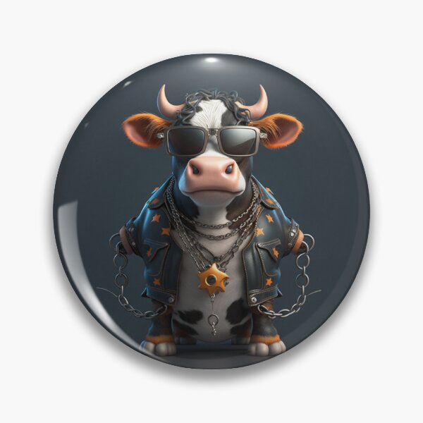 Item preview, Hard Rock Cow: Moo-tallica Legend designed and sold by Sillytoe.