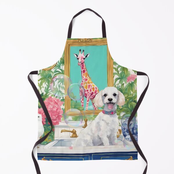 Item preview, Grandmillennial art, Washing up the muddy paws designed and sold by SophieClimaArt.