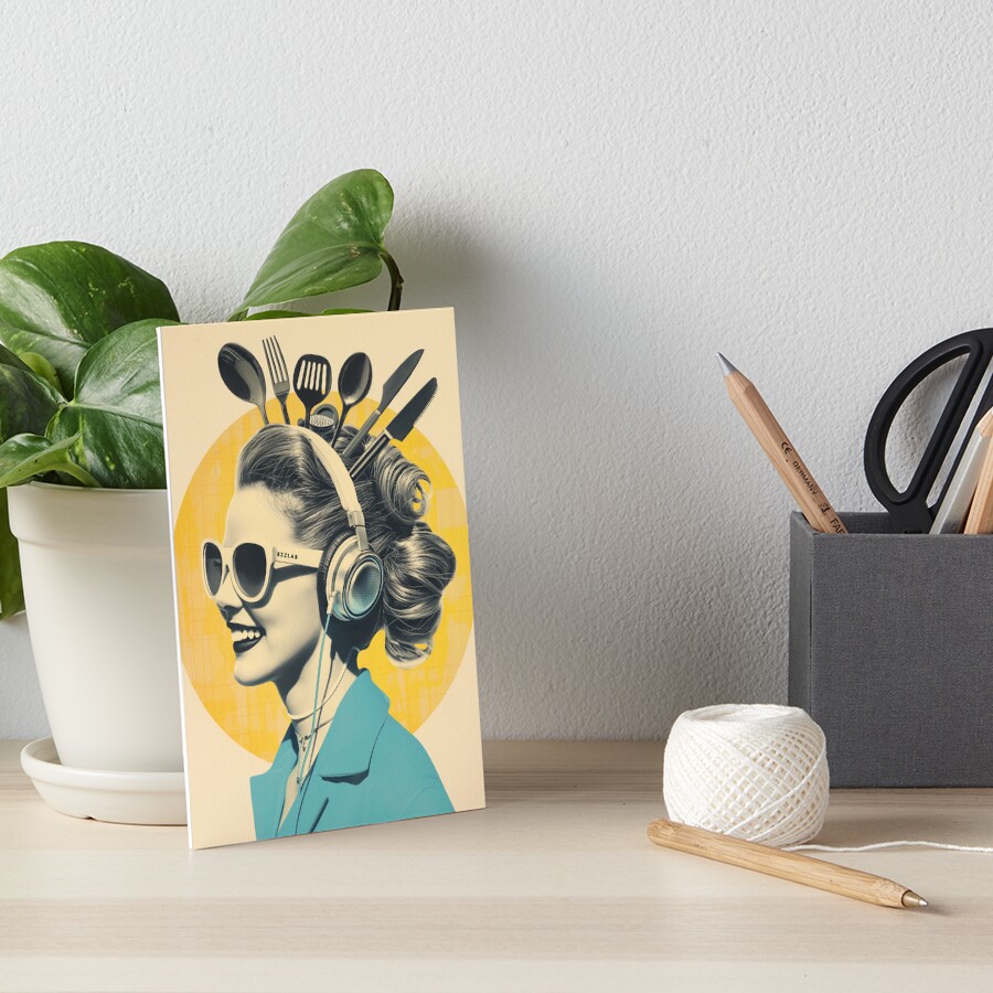 Item preview, Art Board Print designed and sold by BzzLab.