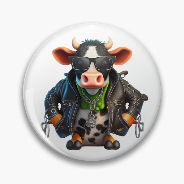 Item preview, Rockabilly Rebel Cow designed and sold by Sillytoe.