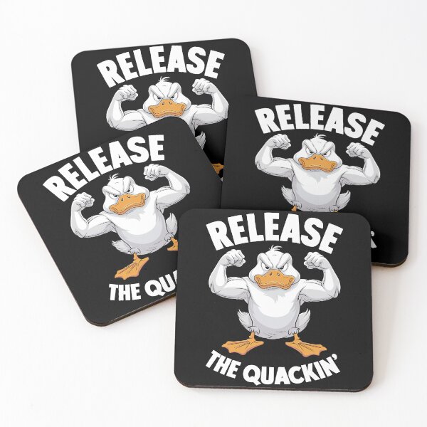Item preview, Release the Quackin' - Funny Duck designed and sold by Quirky Shirts.