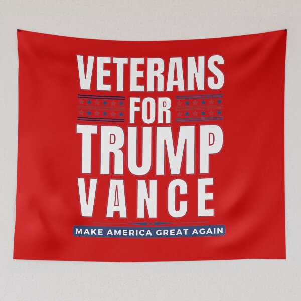 Item preview, Veterans for Trump Vance 2024 :MAGA  designed and sold by Feline Rockstars.