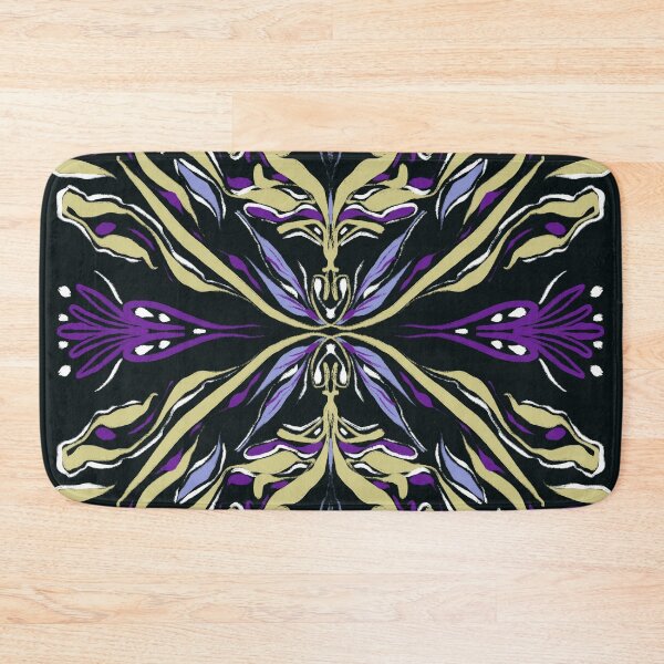 Item preview, Symmetry Violet On Black designed and sold by SanaBerzh.