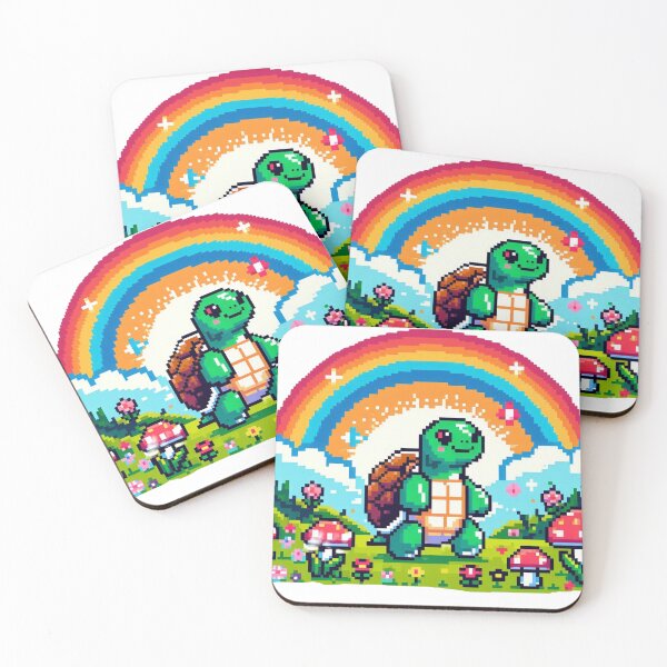 Item preview, turtle pixel - tortoise designed and sold by Constructive27.