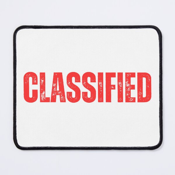 Item preview, Classified Bathroom Humor Bathmat - Political Satire Decor designed and sold by Candlewood Museum & Gift Shoppe.