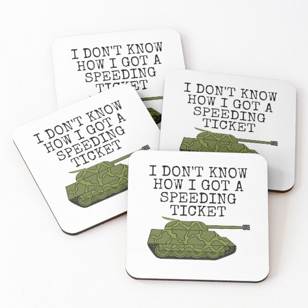 Item preview, I Don't Know How I Got A Speeding Ticket, Tank Veteran Funny designed and sold by doodlerob.