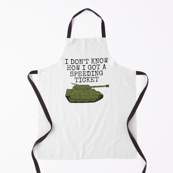 Item preview, I Don't Know How I Got A Speeding Ticket, Tank Veteran Funny designed and sold by doodlerob.